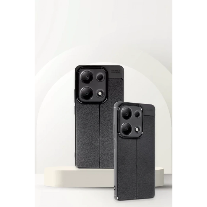 Xiaomi Redmi Note 13 Pro 4G Kılıf Auto Focus Kapak - Kırmızı