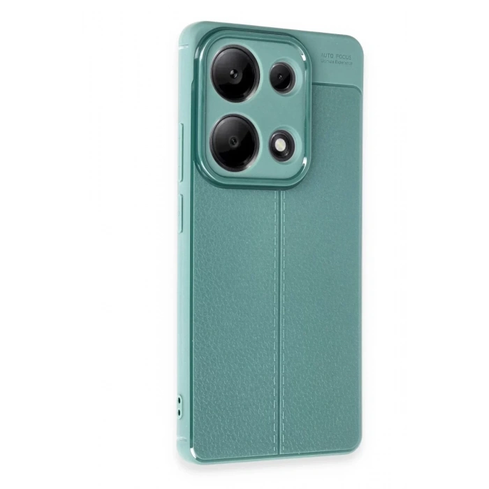 Xiaomi Redmi Note 13 Pro 4G Kılıf Auto Focus Kapak - Koyu Yeşil