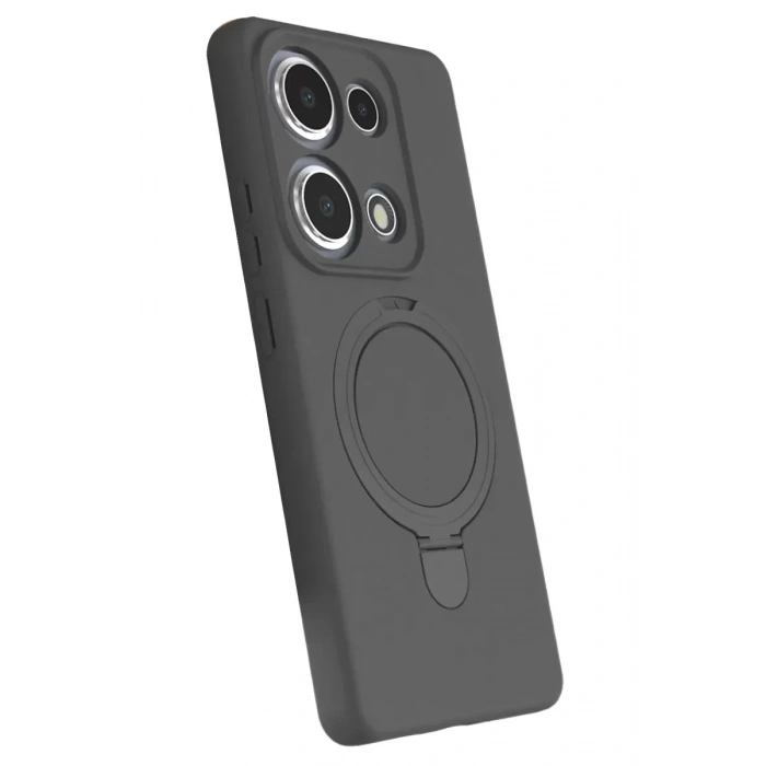 Xiaomi Redmi Note 13 Pro 4G Regal Magsafe Standlı Kapak - Titan Gri