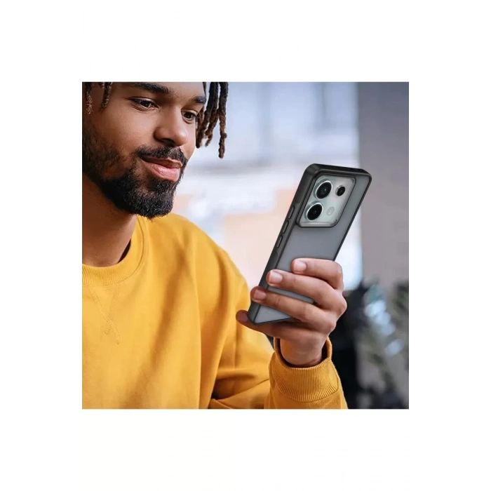Xiaomi Redmi Note 13 Pro 5G Kılıf Elegant Kapak - Siyah
