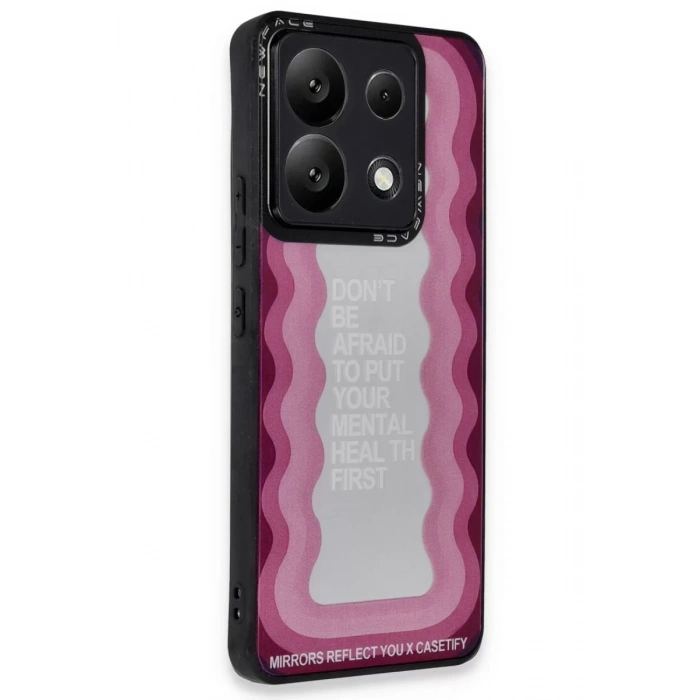 Xiaomi Redmi Note 13 Pro 5G Kılıf Mirror Desenli Kapak - Mirror - 11