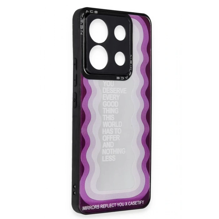 Xiaomi Redmi Note 13 Pro 5G Kılıf Mirror Desenli Kapak - Mirror - 5