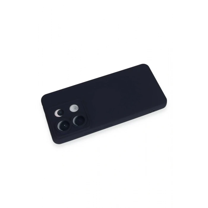 Xiaomi Redmi Note 13 Pro 5G Kılıf Nano içi Kadife Silikon - Lacivert