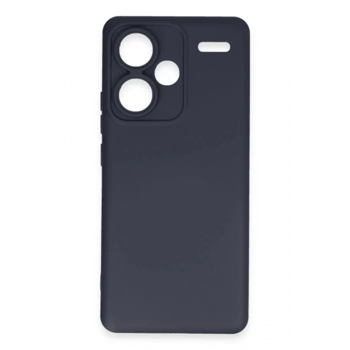 Xiaomi Redmi Note 13 Pro Plus Kılıf Nano içi Kadife Silikon - Lacivert