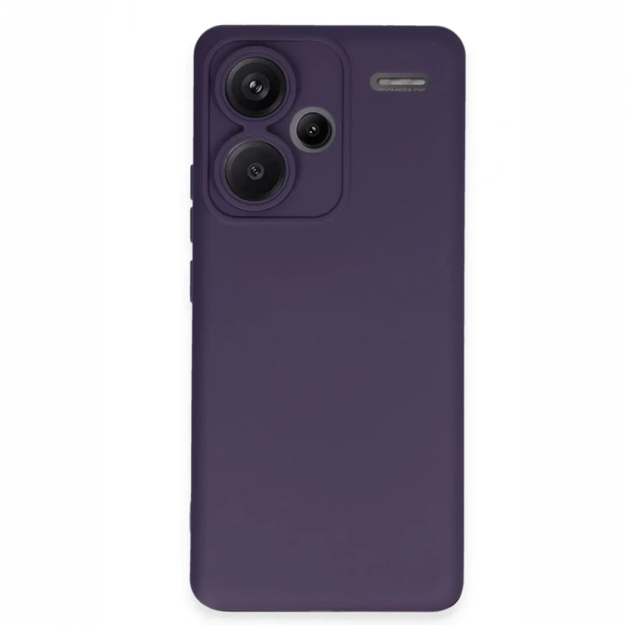 Xiaomi Redmi Note 13 Pro Plus Kılıf Nano içi Kadife Silikon - Mor