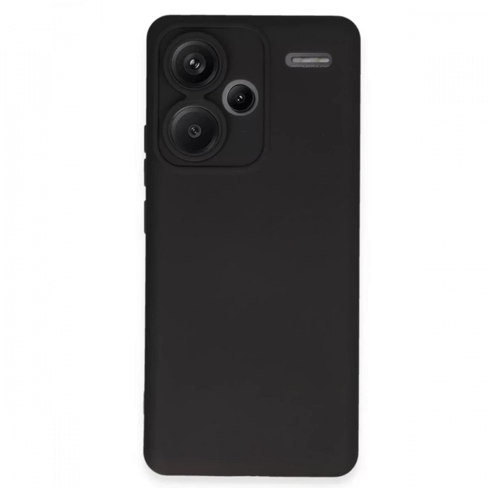 Xiaomi Redmi Note 13 Pro Plus Kılıf Nano içi Kadife Silikon - Siyah