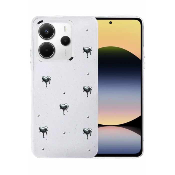 Xiaomi Redmi Note 14 4G Fiyonk Desenli Kapak - Desen 1