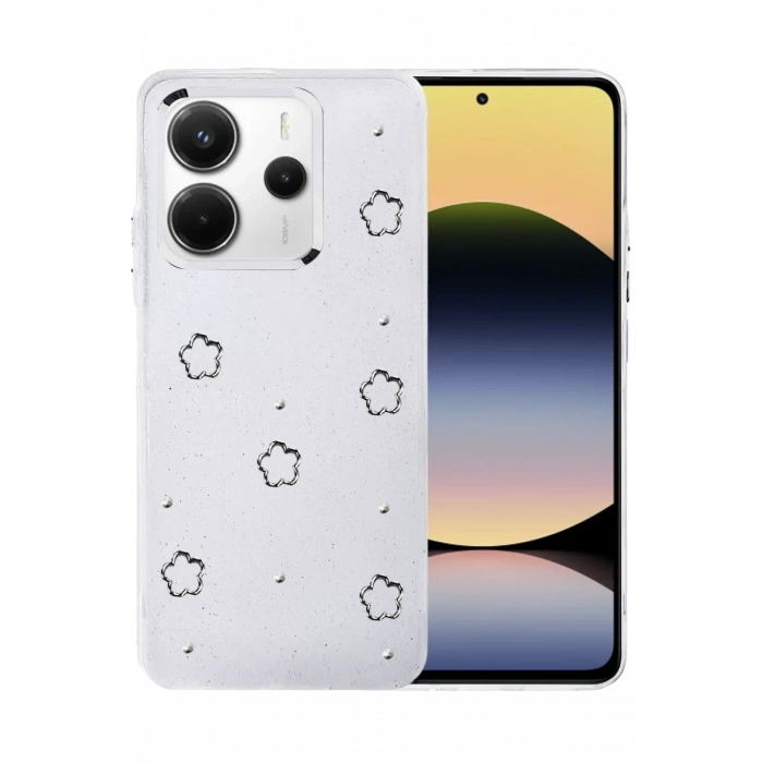 Xiaomi Redmi Note 14 4G Fiyonk Desenli Kapak - Desen 2