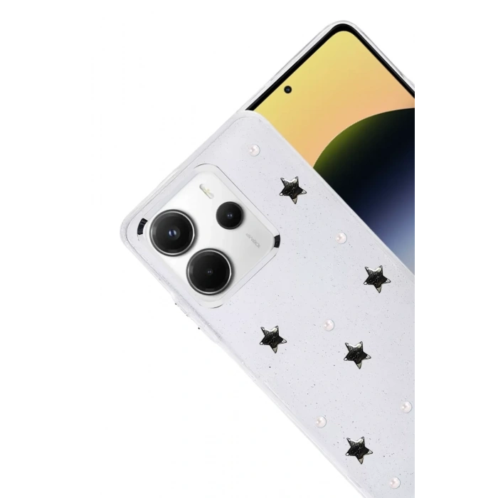Xiaomi Redmi Note 14 4G Fiyonk Desenli Kapak - Desen 7