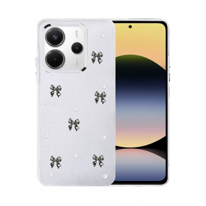 Xiaomi Redmi Note 14 4G Fiyonk Desenli Kapak - Desen 8
