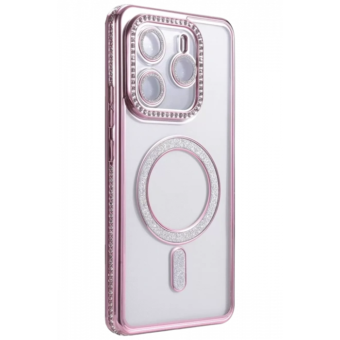 Xiaomi Redmi Note 14 4G Joke Simli Magneticsafe Kılıf - Pembe