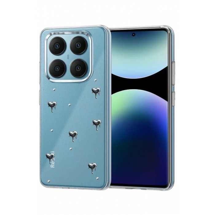 Xiaomi Redmi Note 14 Pro 4G Fiyonk Desenli Kapak - Desen 1