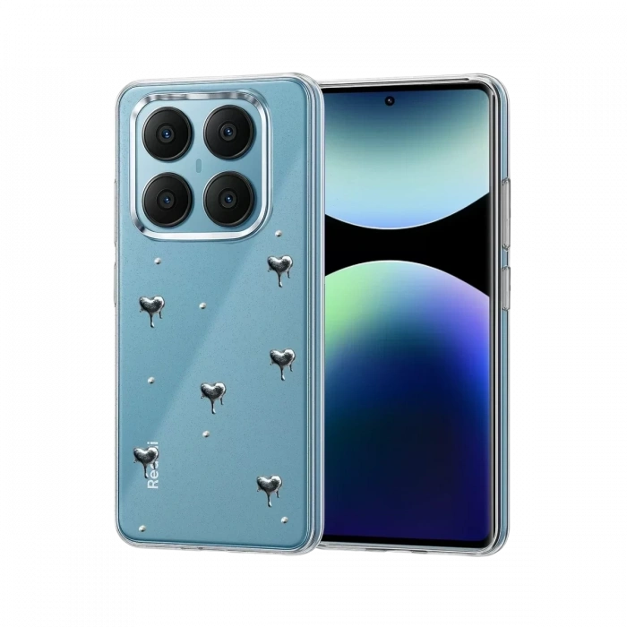 Xiaomi Redmi Note 14 Pro 4G Fiyonk Desenli Kapak - Desen 1