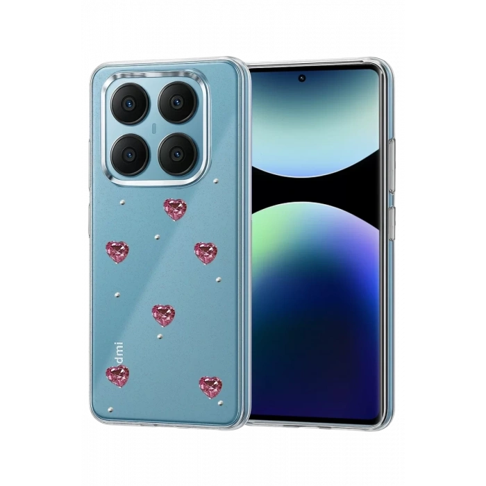 Xiaomi Redmi Note 14 Pro 4G Fiyonk Desenli Kapak - Desen 3