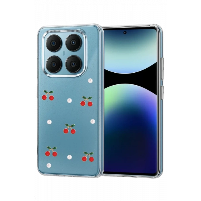 Xiaomi Redmi Note 14 Pro 4G Fiyonk Desenli Kapak - Desen 9