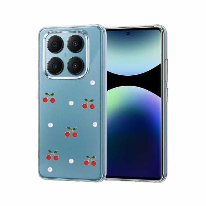 Xiaomi Redmi Note 14 Pro 4G Fiyonk Desenli Kapak - Desen 9