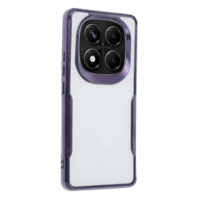 Xiaomi Redmi Note 14 Pro 4G Kılıf Boyi Silikon Kapak - Derin Mor