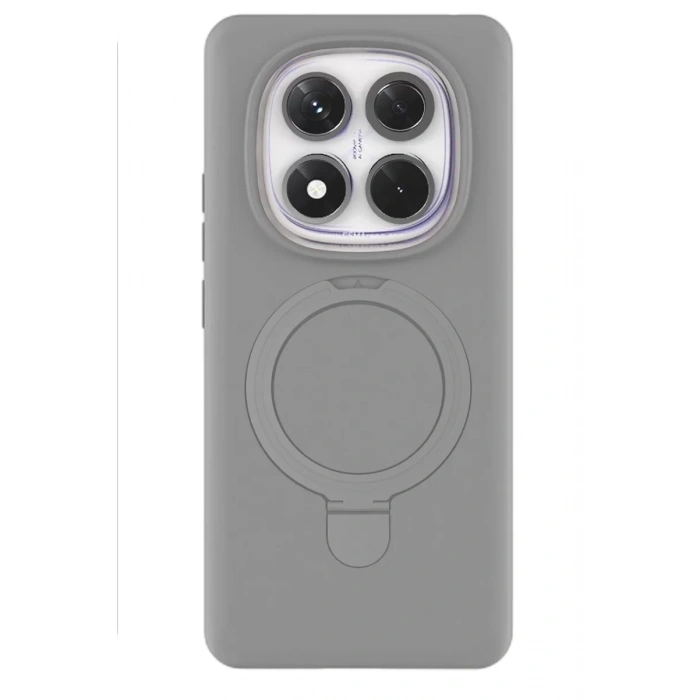 Xiaomi Redmi Note 14 Pro 4G Regal Magsafe Standlı Kapak - Titan Gri