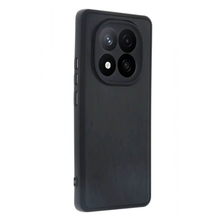 Xiaomi Redmi Note 14 Pro 5G Kılıf Aras Deri Kapak - Siyah