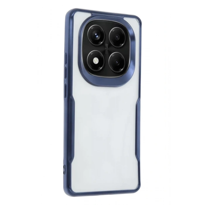 Xiaomi Redmi Note 14 Pro 5G Kılıf Boyi Silikon Kapak - Lacivert