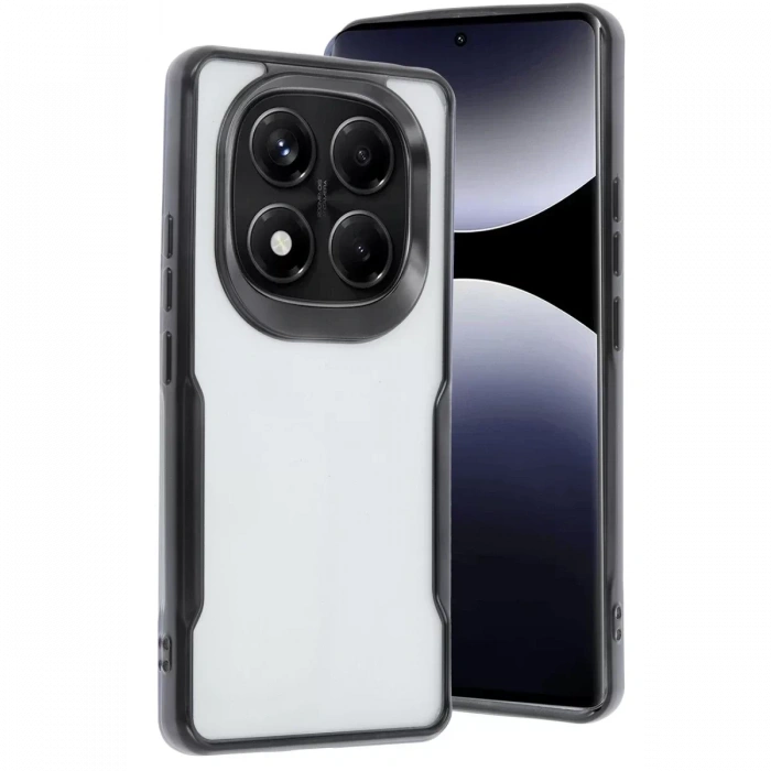 Xiaomi Redmi Note 14 Pro 5G Kılıf Boyi Silikon Kapak - Siyah