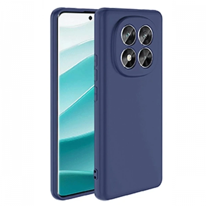 Xiaomi Redmi Note 14 Pro 5G Kılıf First Silikon - Lacivert