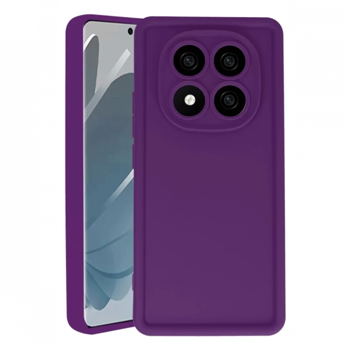Xiaomi Redmi Note 14 Pro 5G Kılıf Viera Silikon - Mürdüm
