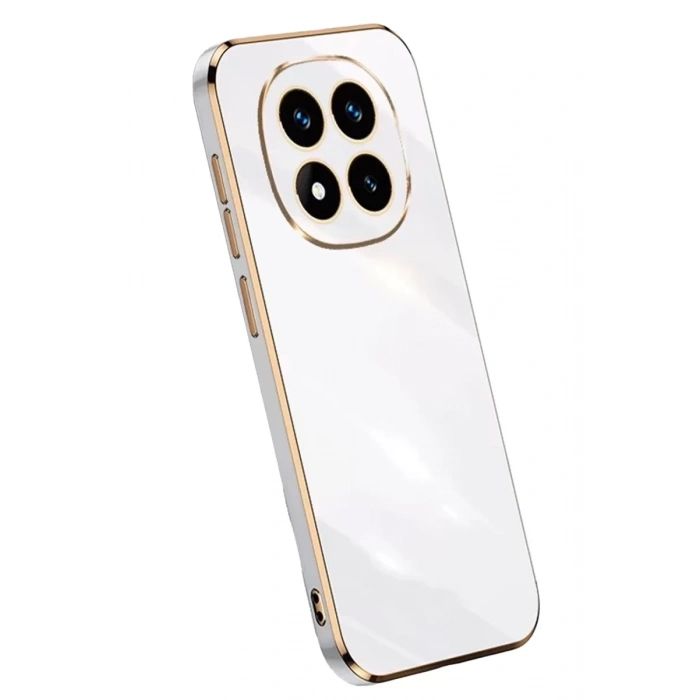 Xiaomi Redmi Note 14 Pro 5G Kılıf Volet Silikon - Beyaz