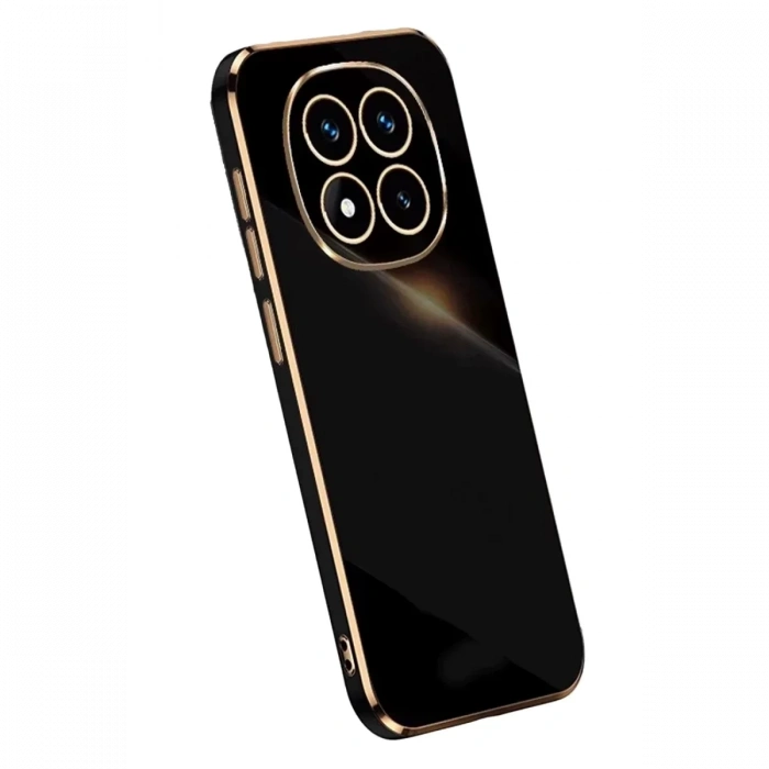 Xiaomi Redmi Note 14 Pro Plus Kılıf Volet Silikon - Siyah