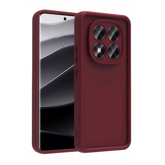 Xiaomi Redmi Note 15 4G Viera Silikon - Bordo