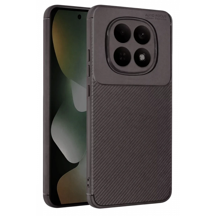 Xiaomi Redmi Note 15 Pro 5G Auto Focus Karbon Kapak - Gri