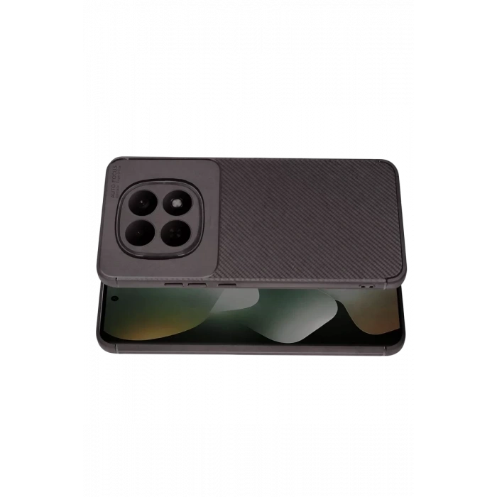 Xiaomi Redmi Note 15 Pro 5G Auto Focus Karbon Kapak - Gri