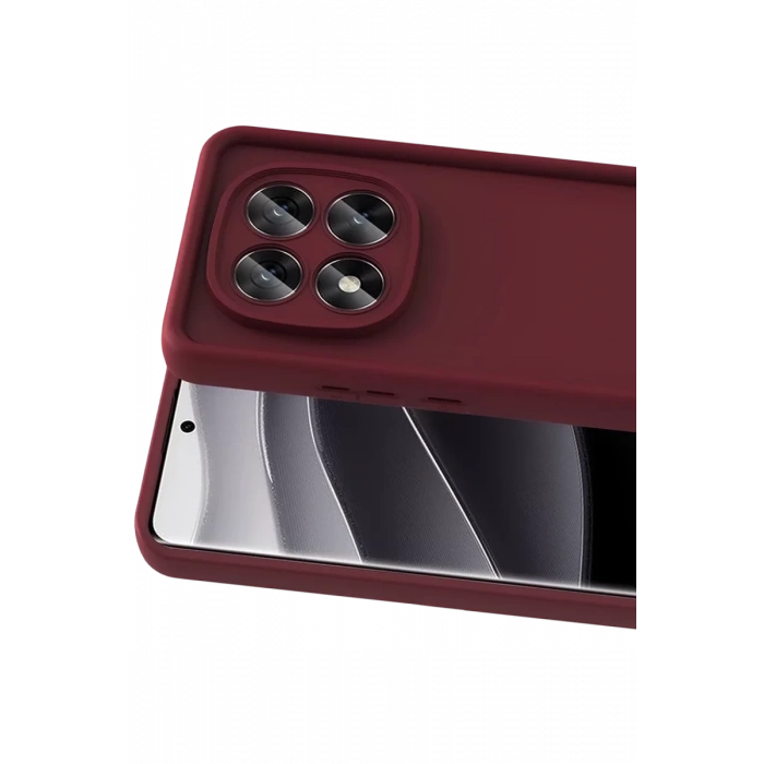 Xiaomi Redmi Note 15 Pro 5G Viera Silikon - Bordo