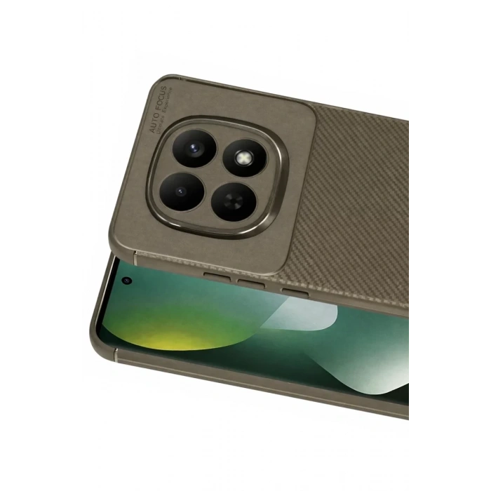 Xiaomi Redmi Note 15 Pro Plus 5G Auto Focus Karbon Kapak - Kahverengi