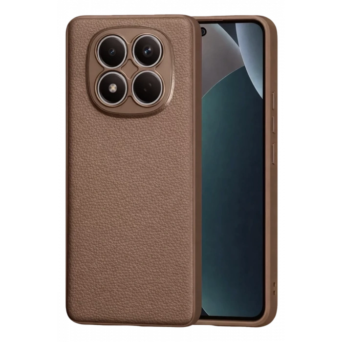 Xiaomi Redmi Note 15 Pro Plus 5G Thermax Silikon Kılıf - Kahverengi