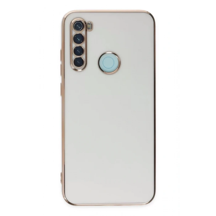 Xiaomi Redmi Note 8 Kılıf Volet Silikon - Beyaz