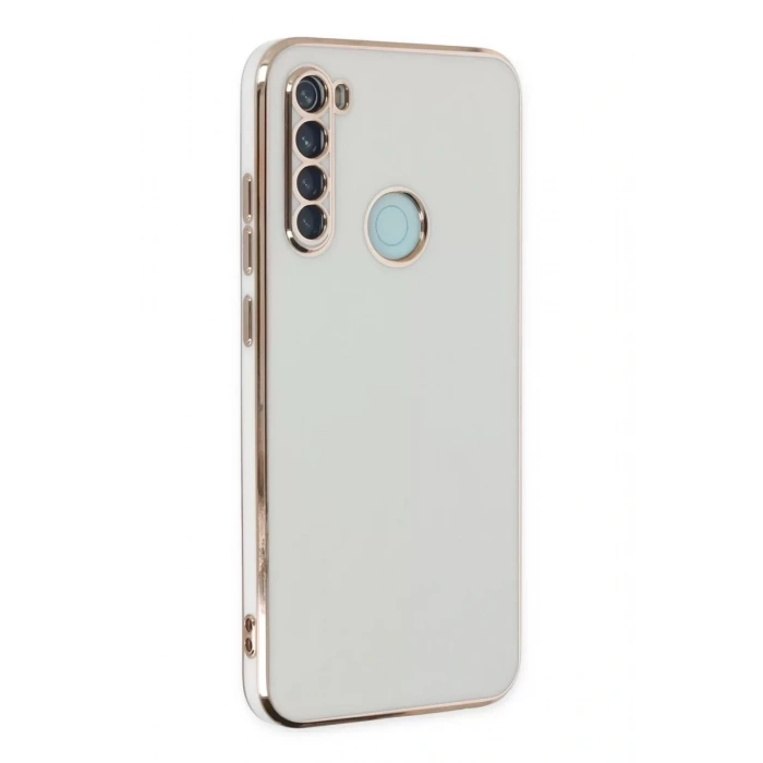 Xiaomi Redmi Note 8 Kılıf Volet Silikon - Beyaz