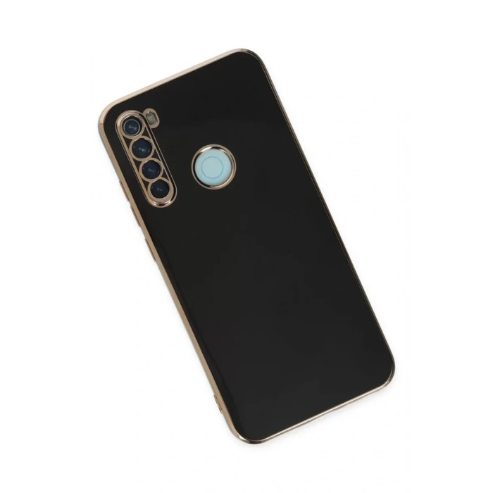 Xiaomi Redmi Note 8 Kılıf Volet Silikon - Siyah