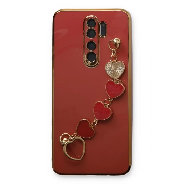 Xiaomi Redmi Note 8 Pro Kılıf Esila Silikon - Kırmızı
