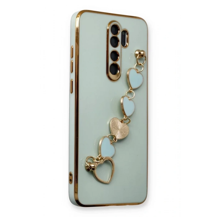 Xiaomi Redmi Note 8 Pro Kılıf Esila Silikon - Su Yeşili