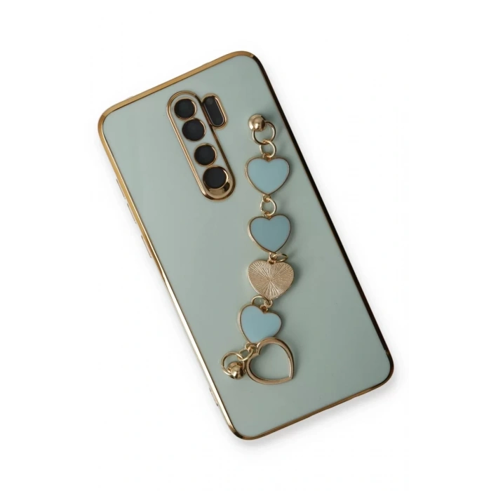 Xiaomi Redmi Note 8 Pro Kılıf Esila Silikon - Su Yeşili