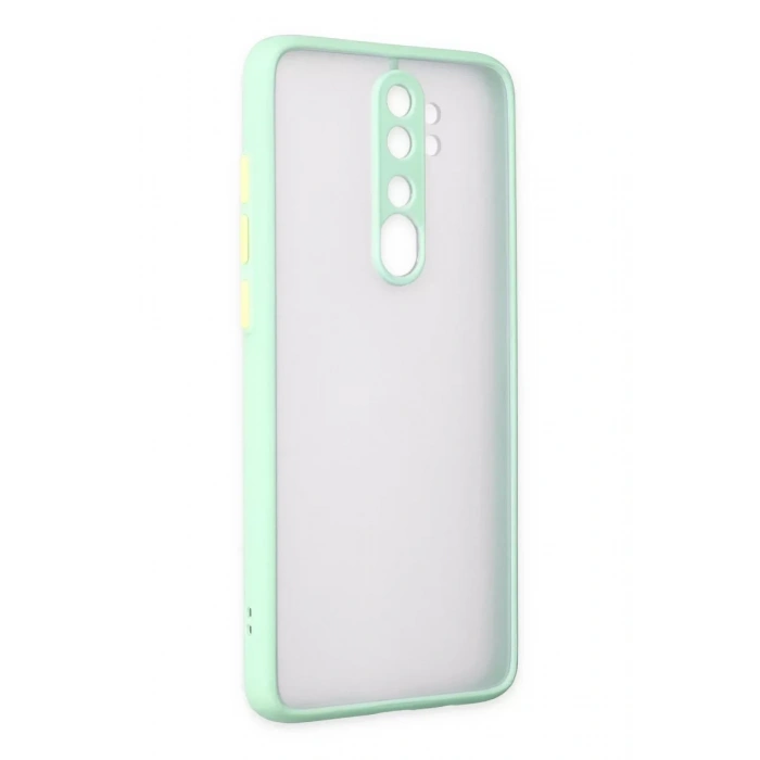 Xiaomi Redmi Note 8 Pro Kılıf Montreal Silikon Kapak - Turkuaz