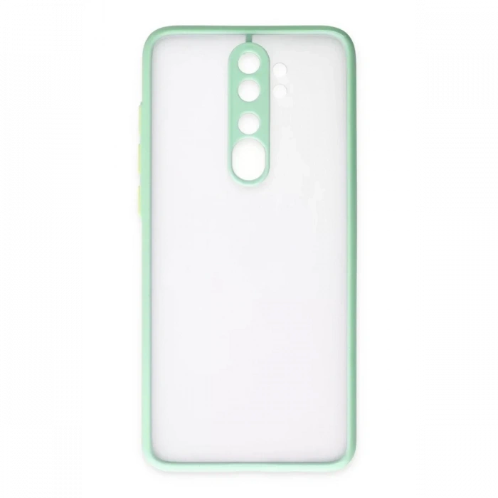 Xiaomi Redmi Note 8 Pro Kılıf Montreal Silikon Kapak - Turkuaz