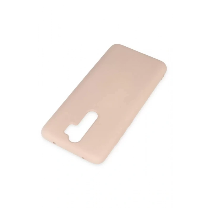 Xiaomi Redmi Note 8 Pro Kılıf Nano içi Kadife Silikon - Pudra
