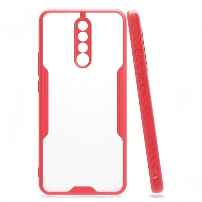 Xiaomi Redmi Note 8 Pro Kılıf Platin Silikon - Pembe