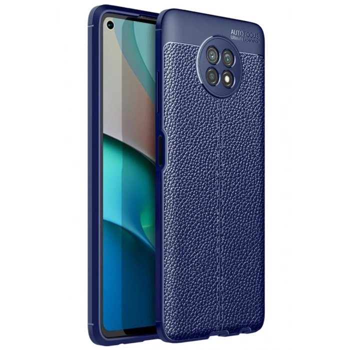 Xiaomi Redmi Note 9 5G Kılıf Auto Focus Kapak - Lacivert