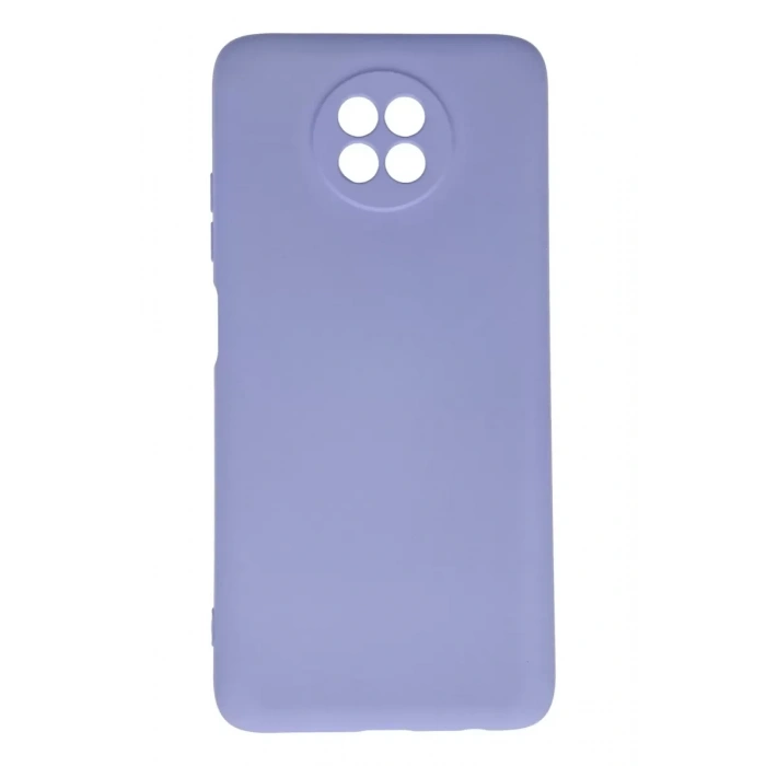 Xiaomi Redmi Note 9 5G Kılıf Nano içi Kadife Silikon - Lila