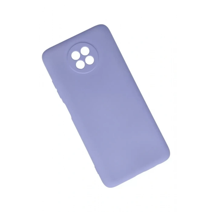 Xiaomi Redmi Note 9 5G Kılıf Nano içi Kadife Silikon - Lila