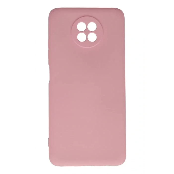Xiaomi Redmi Note 9 5G Kılıf Nano içi Kadife Silikon - Pembe