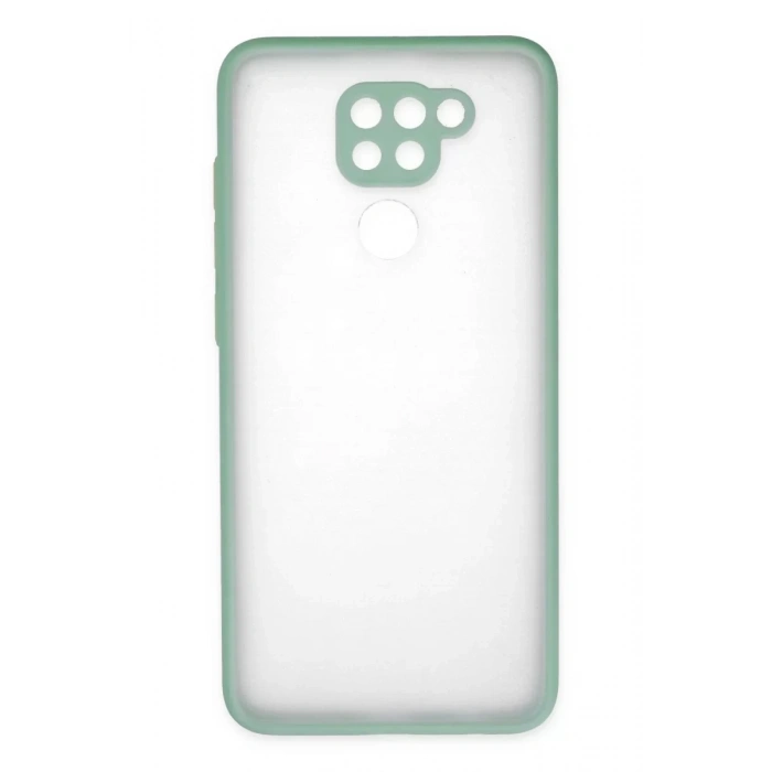 Xiaomi Redmi Note 9 Kılıf Montreal Silikon Kapak - Turkuaz